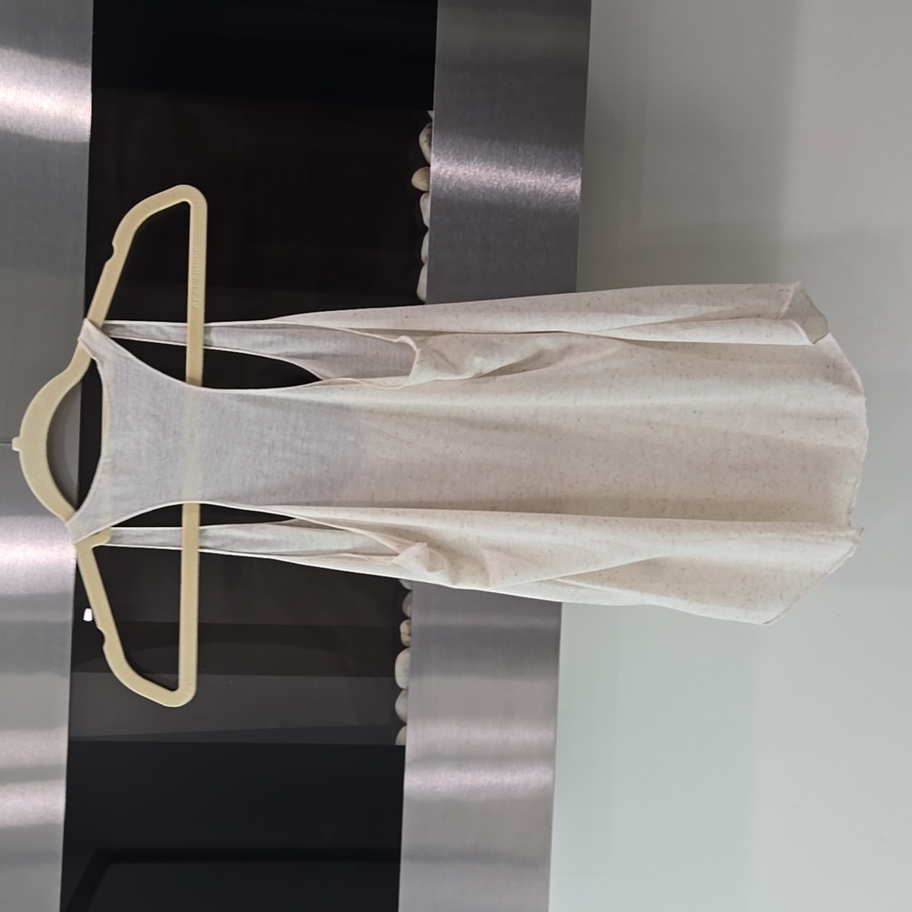 Cream Racerback Tank Top - Picture 3 of 7